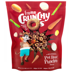 Fromm Crunchy O's Pot Roast Punchers, 6 oz