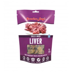 Grandma Lucy’s Freeze-Dried Chicken Liver Single Ingredient Treats for Dogs and Cats