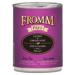 Fromm Dog Food canned Salmon and Chicken Pate, 12oz